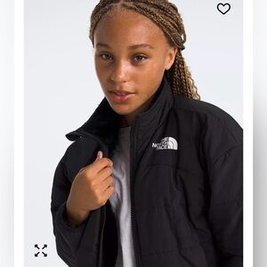 Girls Reversible North Face Jacket